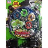 Beyblade 4'lü Oyuncak Beyblade 5d Arenalı Oyun Seti - Tuka - Renkli