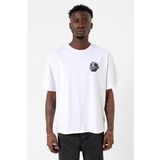 Beyblade Cyber Pegasus Beyaz Erkek Oversize Tshirt