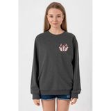 Beyblade Pegasus Minimalist Füme Kadın 2İp Sweatshirt