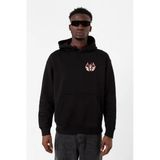 Beyblade Pegasus Minimalist Siyah Erkek 3ip Kapşonlu Sweatshirt