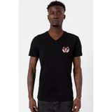Beyblade Pegasus Minimalist Siyah Erkek V Yaka Tshirt