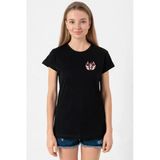 Beyblade Pegasus Minimalist Siyah Kadın Tshirt