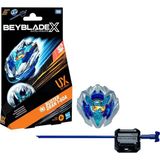 Beyblade X Buster Dran 1-60A UX Başlangıç Paketi Seti, Saldırı Tipi Üst ve Başlatıcılı; Otantik Takara Tomy Battle Tops Oyunlar/Erkek ve Kız Çocukları için Oyuncaklar 8+