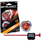 Beyblade X Hammer Incendio 3-70H UX Başlangıç Paketi Seti, Denge Tipi Üst ve Başlatıcılı; Otantik Takara Tomy Battle Top Oyunları/Erkek ve Kız Çocukları için Oyuncaklar 8+
