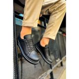 Beybun Boutique Mn979 - Santoni Crt Spor Erkek Ayakkabı Sıyah