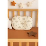 BeygeBaby %100 Pamuk Müslin Bebek Düz Kafa Yastığı, Müslin Kumaş, Kafa Yastığı, Yenidoğan Yastık, Bebek