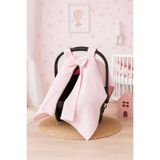 BeygeBaby %100 Pamuktan Pembe Waffle Pike Mevsimlik Puset Örtüsü