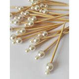 Beyhan Bayhan 50 Adet Inci Kardan Adam Yılbaşı Kürdanı 6cm - Happy New Year Toothpick