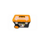 Beyhekim Hırdavat Super Bag Tekerlekli Takım Çantası Metal Kilitli Organizer Bölmeli Mobil Alet ve Hırdavat Çantası