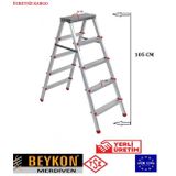 Beykon 5+5 Çift Çıkışlı Alüminyum Merdiven