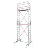 Beykon Alüminyum Tekerlekli İskele 2X3 M 6000 Mm Çalışma Yüksekliği