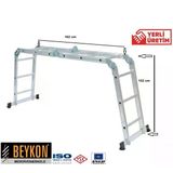 Beykon By-103 Akrobat 12 Basamaklı Merdiven