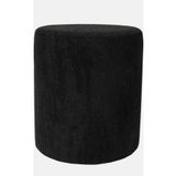 Beylerbeyi Lines Teddy Kumaş Black Puf