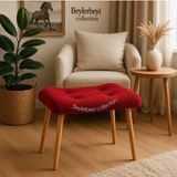 Beylerbeyi Makyaj Masası Pufu, Puf - Kırmızı