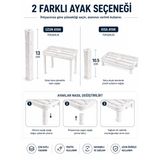 Beylini 1 Adet Dolap İçi Çok Katlı Raf Çok Amaçlı Organizer Çift Ayaklı Dolap İçi Tezgah Üstü Mutfak Dolap Düzenleyici