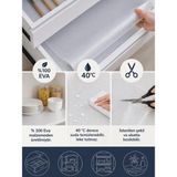 Beylini %100 Eva Şeffaf Raf Örtüsü 2 Mt X 30 Cm Kesilebilir Buzdolabı Çekmece Raf İçi Tezgah Üstü Kaplama Su Geçirmez