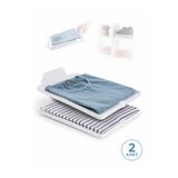 BEYLİNİ 2li T-Shirt Düzenleyici Set Tişört Düzenleyici Organizer Dolap Çekmece Raf İçi Dışı Kıyafet Giysi Düzenleme Çok Fonksiyonel Çok Amaçlı