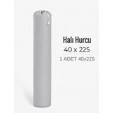 Beylini 40x225 Halı Hurcu Yolluk Sığar Lastikli Nefes Alabilir Kokmaz Tela Lastikli Halı Kılıfı Poşeti Ambalajı Taşınma Çantası Yorgan Çamaşır Yastık Saklama Torbası Gri Renk, Gri, 1 Adet