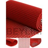 Beylini Bal Petek Pvc Paspas Islak Zeminlerde Kaydırmaz Iç Dış Mekan Banyo Duş Lavabo Havuz Kenarı Halısı (Kırmızı, 90 x 600)