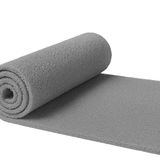 Beylini Beylin Kıvırcık Pvc Paspas Iç Dış Zemin Halı Yolluk Kapı Önü Havuz Banyo Duş Iş Yeri Apartman Paspası Kıvırcık Hijyenik Antibakteriyel Paspas Halı 12MM (Gri, 100 x 900)