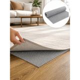 Beylini Halı Kaydırmazı 45X125 cm Yıkanabilir Halı Altı Kaydırmaz Halı Sabitleme Masa Örtüsü Çekmece Içi Araç Kaydırmaz Zemin - Gri