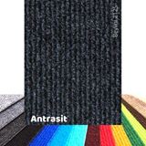 Beylini Halıfleks Zemin Yer Kaplama 3 mm Kalınlığında Rip Halı Duvardan Duvara Halıflex Organizasyon Davet - Antrasit - 100 x 400 cm