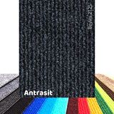 Beylini Halıfleks Zemin Yer Kaplama 3 mm Kalınlığında Rip Halı Duvardan Duvara Halıflex Organizasyon Davet (Antrasit, 200x900)