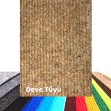 Beylini Halıfleks Zemin Yer Kaplama 3 mm Kalınlığında Rip Halı Duvardan Duvara Halıflex Organizasyon Davet - Deve Tüyü - 200 x 800 cm