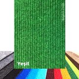 Beylini Halıfleks Zemin Yer Kaplama 3 mm Kalınlığında Rip Halı Duvardan Duvara Halıflex Organizasyon Davet - Yeşil - 200 x 800 cm