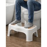 Beylini Klozet Taburesi Destek Basamağı Wc Lavabo Banyo Konforlu Yükselti Çömelme Çocuk Yaşlı Tuvalet Altlık Beyaz Beyaz