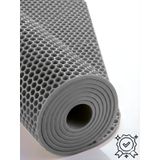 Beylini Petek Pvc Paspas Islak Zeminde Kaydırmaz İç Dış Mekan Banyo Duş Lavabo Havuz Kenar Halısı Bal Desen Gri