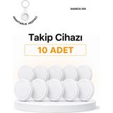 Beylini Tag Takip Cihazı Kablosuz Ios Bul Uyumlu Lisanslı Araç Çocuk Anahtar Takip Sistemi Silikon Anahtarlıklı Akıllı Takip Cihazı Ios Find My Uyumlu - 10 Adet