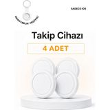 Beylini Tag Takip Cihazı Kablosuz Ios Bul Uyumlu Lisanslı Araç Çocuk Anahtar Takip Sistemi Silikon Anahtarlıklı Akıllı Takip Cihazı Ios Find My Uyumlu - 4 Adet