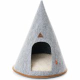 Beylini Taşınabilir Kedi Köpek Evi Minderli Pet Çadır Çantalı Model Yuva Kulübe Dekoratif 45X50