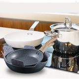 Beylini Tencere Tava Teflon Koruyucu Keçe 3'lü Set Gri 30 x 30 cm Çizdirmez Özellikli