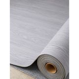 Beylinipvc Zemin Kaplama Ahşap Desen Keçeli Kalın Yer Zemin Döşemesi Mineflo Soba Altı Parke Desen Yer Muşambası Parke - 200x600 - Gri