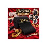 beyna aksesuar SERT PETEK DOKUMA SİYAH 10 CM BEL,PAÇA VE DON LASTİĞİ 1 PAKET 1 METRE