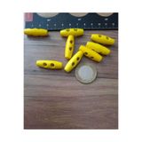 Beyna DOĞAL AHSAP SARI TAHTA ÇOBAN 3 CM DÜĞME 1 PAKET 12 ADET