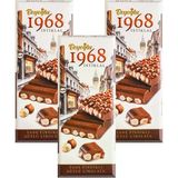 Beyoğlu 1968 İstiklal Tane Fındıklı Sütlü Çikolata, 170 gr, 3 Adet