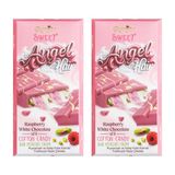 Beyoğlu Angel Hair Pişmaniye ve Antep Fıstık Dolgulu Frambuazlı Çikolata 170 Gr. x 2 Adet