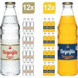 Beyoğlu Klasik Gazoz 12 x 250 ml + Turunçgil Aromalı Gazoz 12 x 250 ml - Metal Filtre