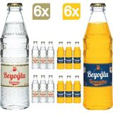 Beyoğlu Klasik Gazoz 6 x 250 ml + Turunçgil Aromalı Gazoz 6 x 250 ml - Metal Filtre