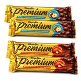 Beyoğlu Premium Bütün Fındıklı ve Bademli Çikolata 75 gr x 4 Lü Karma Paket