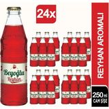 Beyoğlu Premium Gazoz Reyhan ve Gül Aromalı 250 ml Cam Şişe 24'lü
