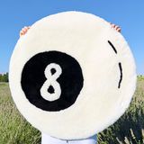 Beyond Deco El Dokuması 8 Top Mutfak Halıları 88,9 cm - Yatak Odası, Oturma Odası için Benzersiz Beyaz Kabarık Halı - Anime Kaymaz Makinede Yıkanabilir Dekoratif Banyo Paspası