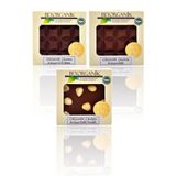 BEYORGANİK Organik Artizan Çikolata Seti 3*lü (SÜTLÜ FINDIKLI, SÜTLÜ, %70 BİTTER) 40gr