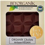 Beyorganik Organik Çikolata Vegan 40 gr İlave Şeker İçermez Yoğun Kakao Aromasıyla