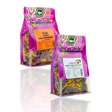 BEYORGANİK Organik Sebzeli Makarna Seti 2'li 240gr (ORGANİK SEBZELİ BORU MAKARNA / SEBZELİ BURGU MAKARNA)