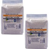 Beyorganik Organik Tam Buğday Unu 2'li Paket (Toplam 2kg) Doğal İçeriklerle Sağlık Sunar - 1 kg