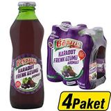 Beypazarı Karadut Frenk Üzümü Aromalı Maden Suyu 24 X 200 Ml